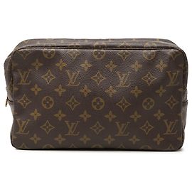 Louis Vuitton Brown Monogram Trousse Toilette 28
