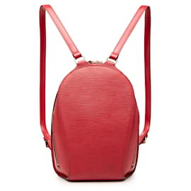 Louis Vuitton Red Epi Mabillon