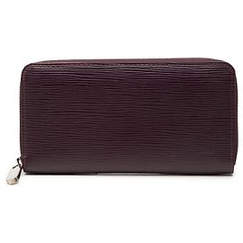 Cartera Larga Zippy Louis Vuitton en Epi Púrpura