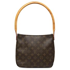 Louis Vuitton Brown Monogram Looping MM