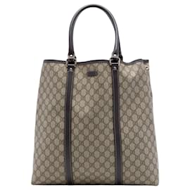 Tote Verticale Gucci Beige GG Supreme Joy