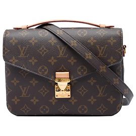 Louis Vuitton Brown Monogram Pochette Metis