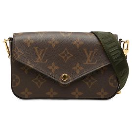 Louis Vuitton Brown Monogram Felicie Strap And Go