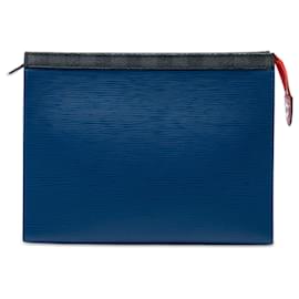 Louis Vuitton Blue Epi Damier Graphite Pochette Voyage MM