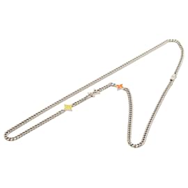 Collana Row Monogram in ottone argentato Louis Vuitton