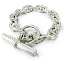 Hermes Chaine d'Ancre PM Silver Charm Bracelet - Hermès