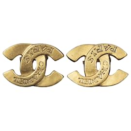 Orecchini a clip Chanel Coco Mark in oro