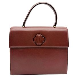 Borsa Cartier Must in pelle Bordeaux