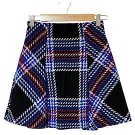 Autre Marque Falda acampanada Snidel Tweed Check