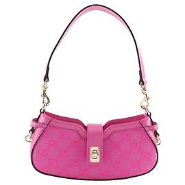 Bolsa de ombro mini Gucci Moon Side em tela GG
