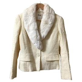 Autre Marque Chaqueta de Tweed y Conejo Rex Rene TISSUE