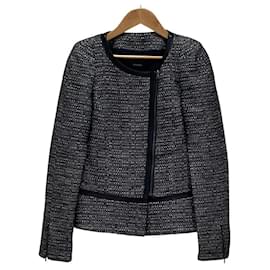 Autre Marque Chaqueta Riders sin cuello de tweed Max&co