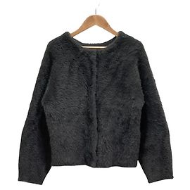 Autre Marque PLST Boa Collarless Jacket