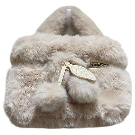 Autre Marque TSURU by Mariko Oikawa Bondi Eco Fur Shoulder Bag