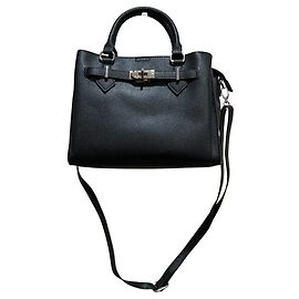 Autre Marque INDIVI 2-Wege-Schultertasche aus Shibo Eco-Leder
