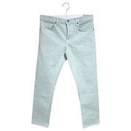 Tom Ford Pantaloni in denim selvedge slim fit con patch logo