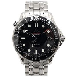 Omega Orologio automatico in acciaio da uomo Diver Black