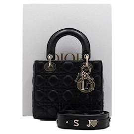 Lady Dior My ABC Small Hand- und Schulktasche mit Gold-Akzenten