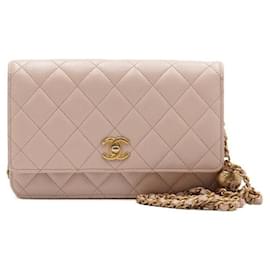 Chanel Borsa crossbody da donna con catena dorata