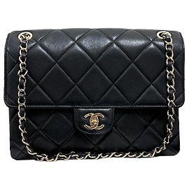 Chanel Borsa a Tracolla Season Chain Nera