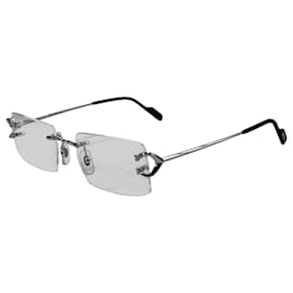 Brillen randlos Silver - Cartier