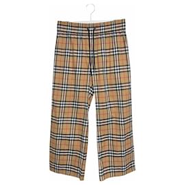 Pantalones de satén Nova Check - Burberry