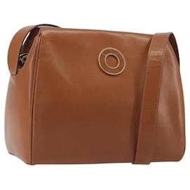 Céline Celine Vintage Circle Logo Leather Small