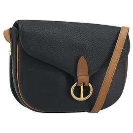 Christian Dior Vintage CD Flap Leather Medium