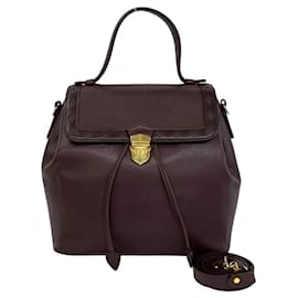 Sac à épaule 2-Way en cuir vintage Yves Saint Laurent