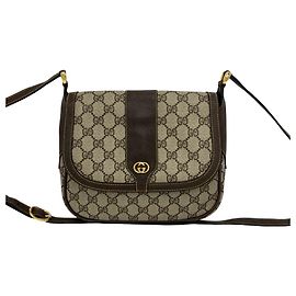 Mini borsa a tracolla in pelle con motivo logo GG di Gucci