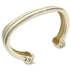 Tiffany & Co Bracciale Rigido Tiffany Vintage Grooved Cuff in Argento Sterling