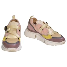 Sneakers basse chunky multicolore CHLOÉ Sonnie EU 38 Scatola - Chloé