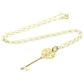 Pendente Tiffany & Co. Enchant Heart Key in oro rosa 18K con diamante