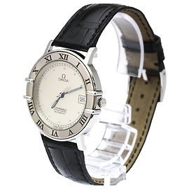 Omega Constellation Chronometer Automatic Stainless Steel and Leather 36