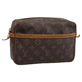 Borsa a pochette LOUIS VUITTON Monogram Compiegne 23 M51847 LV Auth ep15748