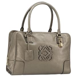 Borsa LOEWE Amazon 34 in pelle dorata autentica 196701V