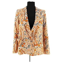 Blazer SéZane in lino arancione