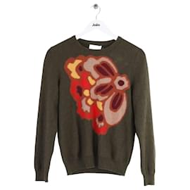 Eric Bompard Kaschmirpullover Khaki