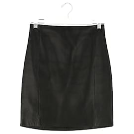 Falda de cuero negra Iro