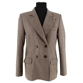 Blazer Maje de lana azul marino