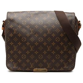 Borsa a tracolla Louis Vuitton Monogram Abbesses Marrone