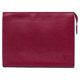 Beauty Case Louis Vuitton Epi Rosa 26 Clutch Bag