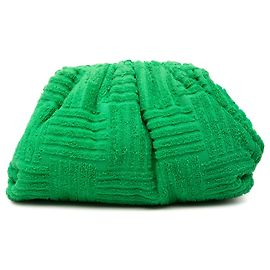 Borsa a pochette The Pouch Teen Bottega Veneta in spugna verde