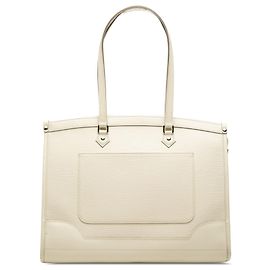 Borsa a tracolla Louis Vuitton Epi Madeleine GM Bianca