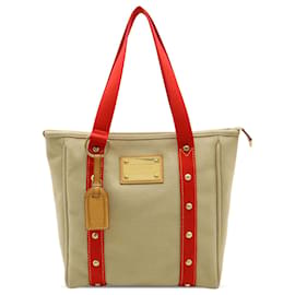 Borsa Tote Louis Vuitton Antigua Cabas MM Beige
