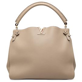 Borsa Hobo Louis Vuitton Taurillon Tournon Marrone