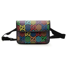 Borsa cintura Gucci GG Supreme Psychedelic Nera