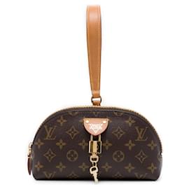 Borsa a pochette Louis Vuitton Monogram Moon Pochette marrone