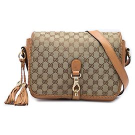 Gucci GG Canvas Marrakech Crossbody Beige