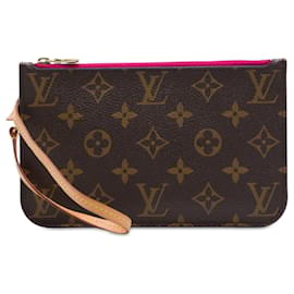 Louis Vuitton Monogram Neverfull Pochette PM braun